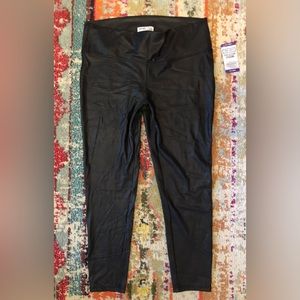 New Spring + Mercer Faux Leather Leggings